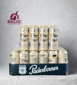 Bia Đức Paderborner Pilger Original 5% – Thùng 24 Lon 500ml