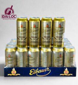 Bia Đức Eibauer Hefeweizen Hell 5.2% – Thùng 24 Lon 500ml