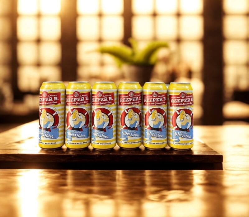Bia Reeper B Weissbier 5,4% – Thùng 24 Lon 500ml Bia Reeper B Weissbier 5,4%