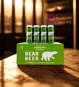Bia Gấu Bear Beer IPA 5.6% – Thùng 24 Lon 500ml