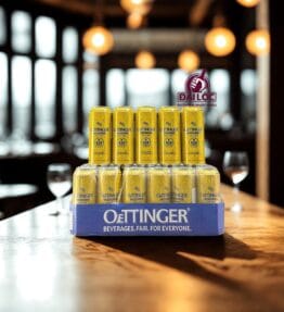 Bia Oettinger Hefe Weissbier 4,9% Đức – thùng 24 lon 500ml
