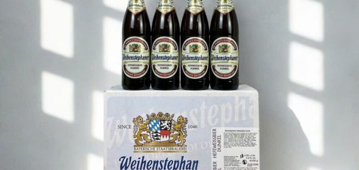 Weihenstephaner Hefeweissbier Dunkel bia Duc lau doi nhat