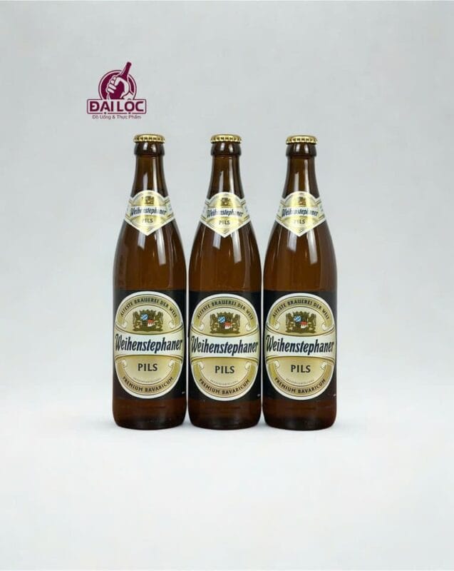 Bia Weihenstephaner Pils 5.1% – Chai 500ml – Thùng 20 Chai Weihenstephaner Pils bia Duc cao cap