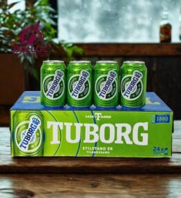 Bia Tuborg Green Lon 330ml – 24 Lon