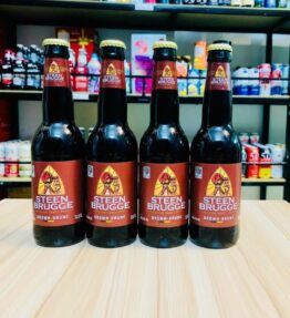 Bia Steenbrugge Brune 6.5% – Chai 330ml – Thùng 24 Chai