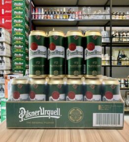 Bia Pilsner Urquell 4.4% – Lon 500ml – Thùng 24 Lon