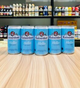 Bia Kaiserdom Helles 4.9% – Lon 250ml – Thùng 24 Lon