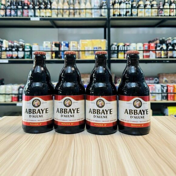 Bia Abbaye d’Aulne Rouge 8% Bỉ – chai 330ml - Thùng 24 Chai