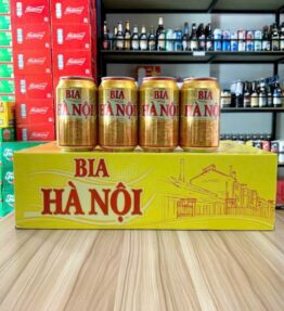Bia Hà Nội Vàng 4.6% ABV Thùng 24 Lon 330ml