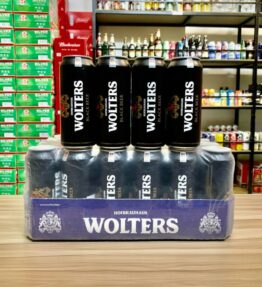 Bia Wolters Black Beer 5% – Lon 500ml – Thùng 24 Lon