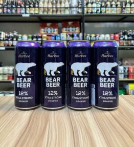 Bia Gấu Bear Beer Extra Strong 12% – Lon 500ml – Thùng 24 Lon