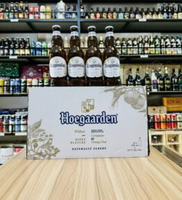 Bia Hoegaarden White 4.9% – Chai 330ml – Thùng 24 Chai