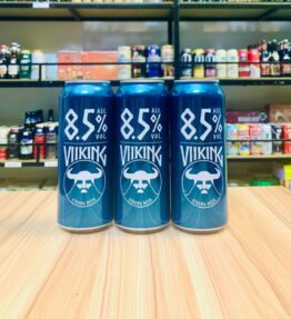 Bia Viiking Strong Lager 8.5% – Lon 500ml – Thùng 24 Lon