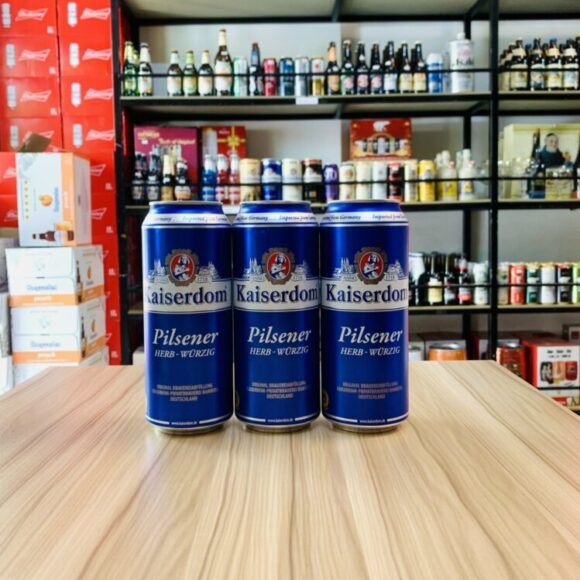 Bia Kaiserdom Pilsener 4.7% – Lon 500ml – Thùng 24 Lon