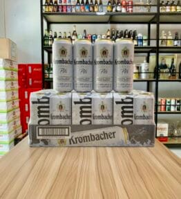 Bia Krombacher Pils 4.8% – Lon 500ml – Thùng 24 Lon
