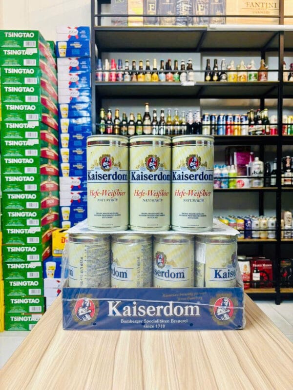 Kaiserdom Hefe Weisbier bia lúa mì không lọc đặc trưng của Đức