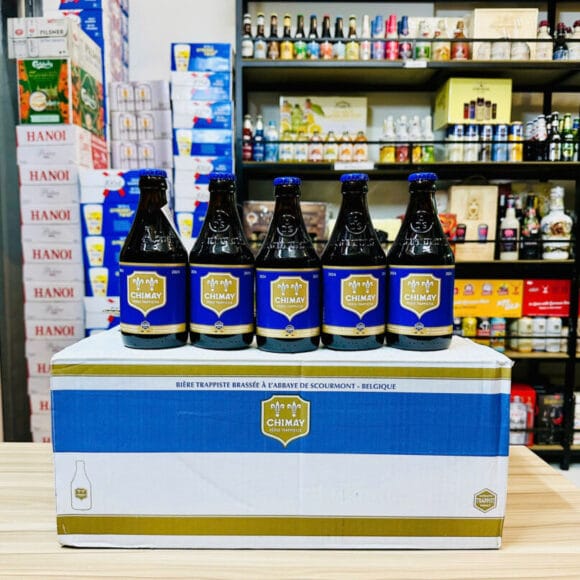 Bia Chimay xanh 9% – Chai 330ml – Thùng 24 chai