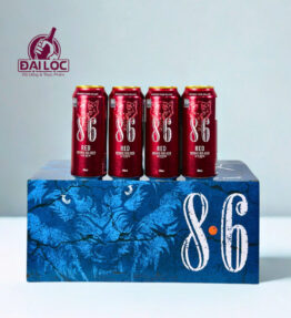 Bia 8.6 Red 7.9% – Lon 500ml – Thùng 24 Lon