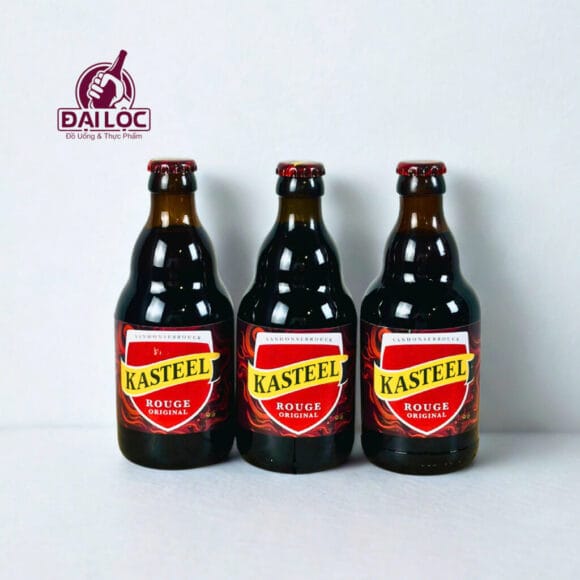 Bia Kasteel Rouge 8% – Chai 330ml – Thùng 24 Chai