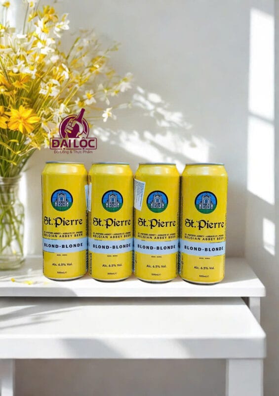 BIA RƯỢU NHẬP KHẨU ĐẠI LỘC - St.pierre blond