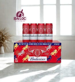 Budweiser Sleek Xuân 2026 - Thùng 24 Lon 330ml