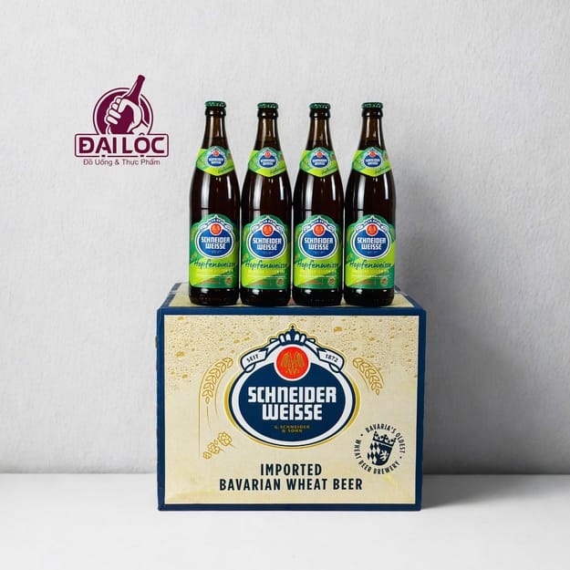 Bia Schneider Weisse TAP 5 Mein Hopfenweisse 8.2% Đức – Thùng 20 chai 500ml