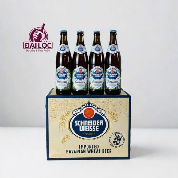 Bia Schneider Weisse TAP 4 Mein Festweise 6.2% Đức – Thùng 20 chai 500ml