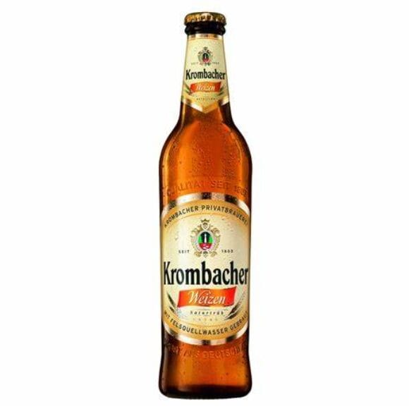 Bia Krombacher Weizen 5.3% Đức – chai 500ml - Thùng 12 chai