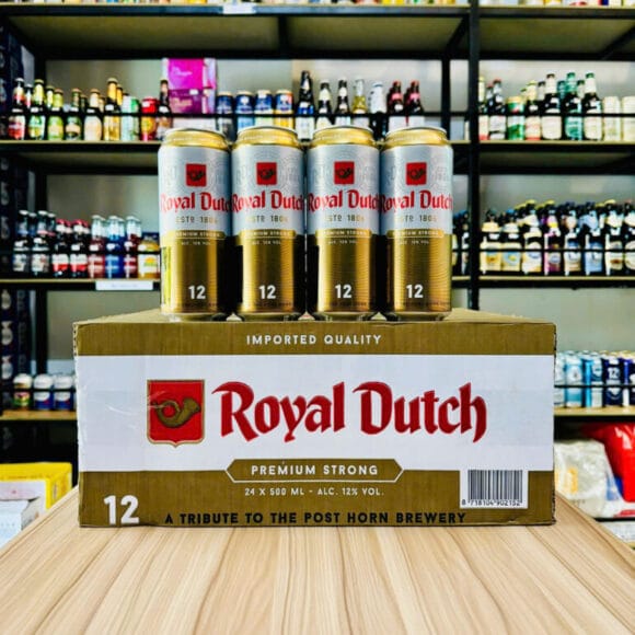 Bia Royal Dutch Strong 12% Hà Lan – thùng 24 lon 500ml
