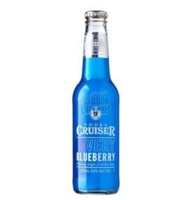 Bia Trái Cây Vodka Cruiser Very Blueberry 4,6% – Chai 275ml – Thùng 24 Chai