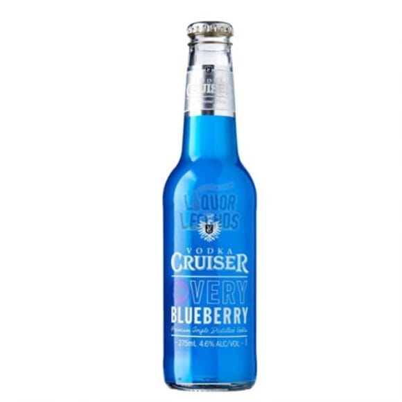 Bia Trái Cây Vodka Cruiser Very Blueberry 4,6% – Chai 275ml – Thùng 24 Chai