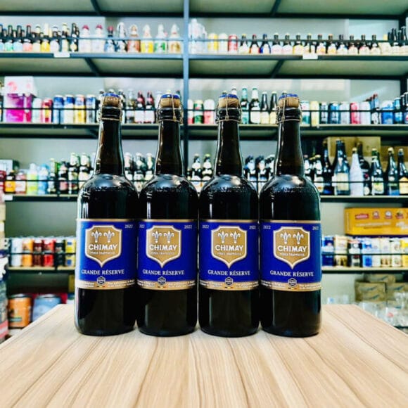 Bia Chimay xanh Grande Reserve 9% Bỉ – chai 750ml