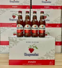 Bia Hoegaarden Rosee 3% – thùng 24 chai 248ml
