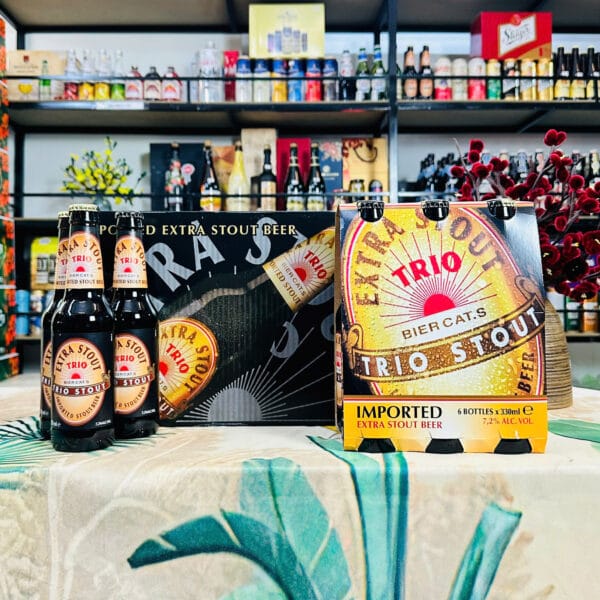 Bia Trio Extra Stout 7,2% Hà Lan – thùng 24 chai 330ml BIA RƯỢU NHẬP KHẨU ĐẠI LỘC -