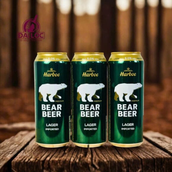 Bia Gấu Xanh Bear Beer Lager 5% Đức