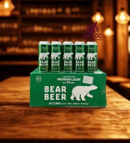 Bia Gấu Xanh Bear Beer Lager 5% Đức