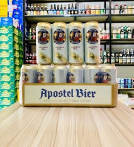 Bia Apostel Weissbier Hell 5,3% Đức – thùng 24 lon 500ml
