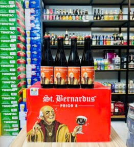 Bia St Bernardus Prior 8 8% – Chai 330ml – Thùng 24 Chai