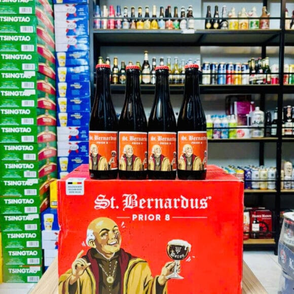 Bia St Bernardus Prior 8 8% – Chai 330ml – Thùng 24 Chai