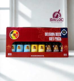 Hộp Quà Bia Bỉ Steenbrugge - Hộp 8 Chai 330ml