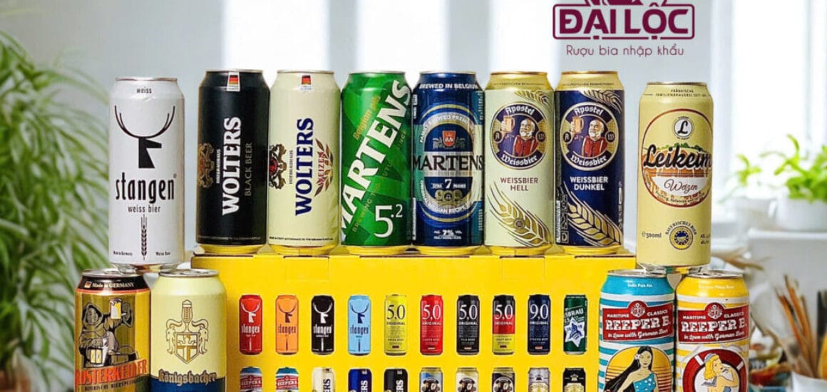 Hộp Quà Bia Nhập Khẩu Tết Bính Ngọ 2026