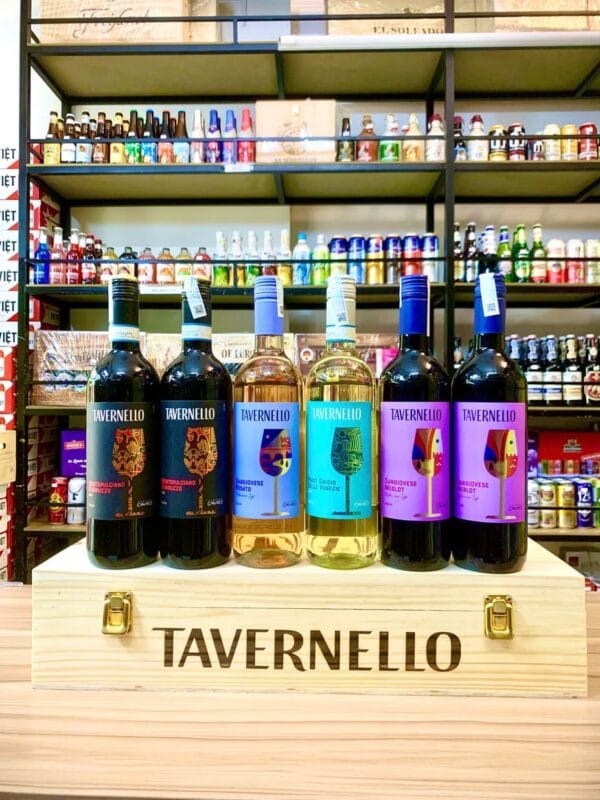 Hộp quà vang Ý Tini 