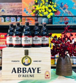 Hộp Quà Abbaye d’Aulne Rouge 8% – Thùng 12 Chai 330ml