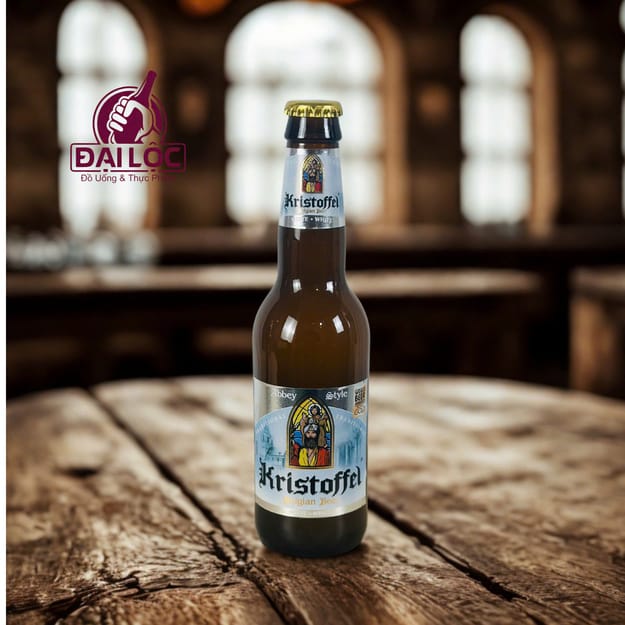 Bia Bỉ Kristoffel White 5% – thùng 24 chai 330ml