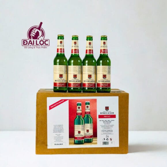 Bia Dinkelacker Privat 5,3% Đức – thùng 24 chai 330ml