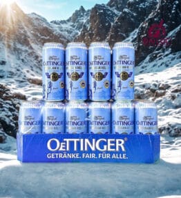 Oettinger Bavarian Helles 4,7% – lon 500ml – Đức