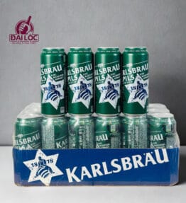 Bia Karlsbrau Urpils 4.8% Đức – thùng 24 lon 500ml