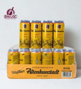 Bia Altenkunstadt Weissbier 5,4% Đức- thùng 24 lon 500ml