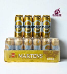 Bia Martens Gold 6,5% Bỉ – thùng 24 lon 500ml