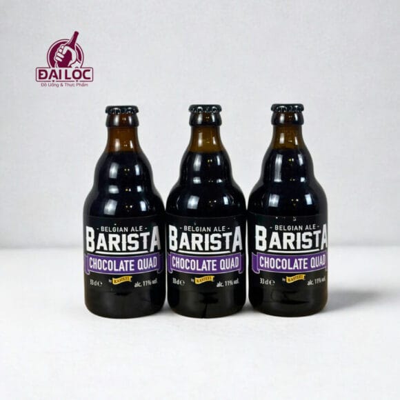 Bia Kasteel Barista Chocolate Quad 11% Bỉ – chai 330ml